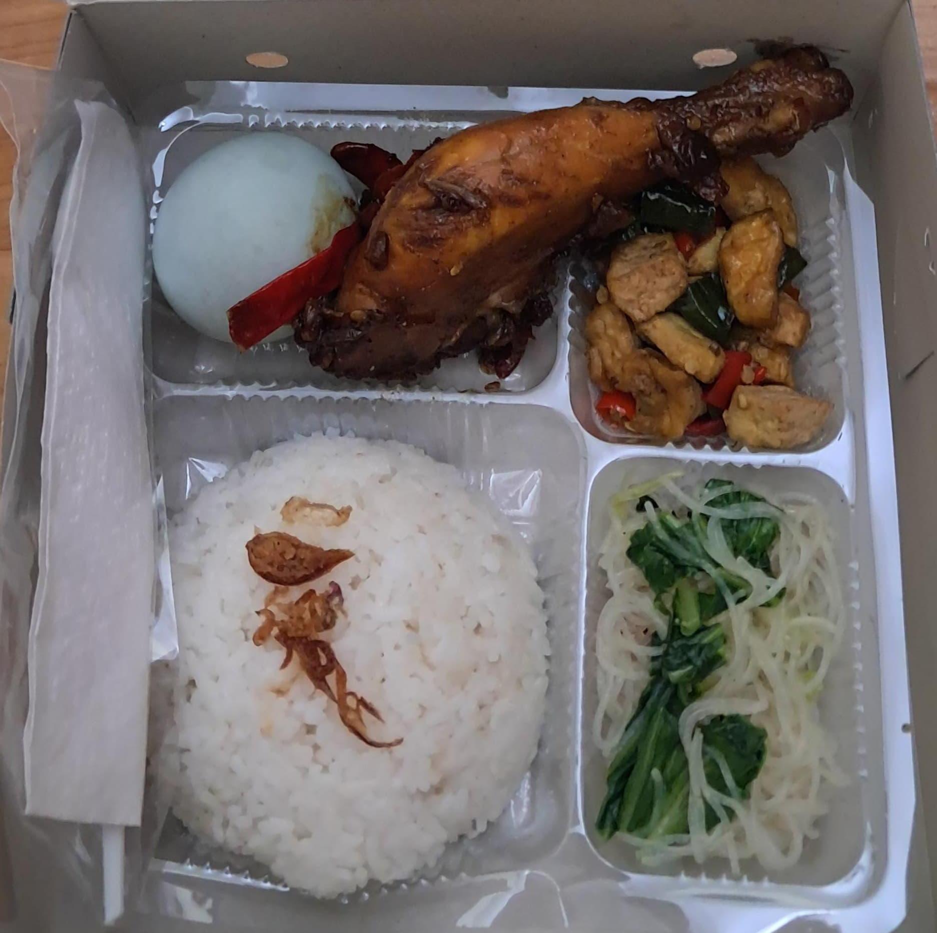 PAKET AYAM BAKAR TELUR ASIN